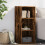 Berkfield Sideboard Smoked Oak 40x41x93 cm Engineered Wood 1