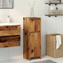 Berkfield Bathroom Cabinet Old Wood 30x30x95 cm Engineered Wood