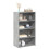 Berkfield Highboard Concrete Grey 70x41x124 cm Engineered Wood 1
