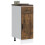 Berkfield Kitchen Base Cabinet†Porto Smoked Oak Engineered Wood 1