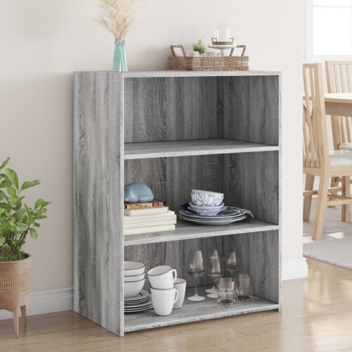 Berkfield Sideboard Grey Sonoma 70x41x93 cm Engineered Wood