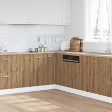 Berkfield Kitchen Cabinet Lyon Artisan Oak 75.5x75.5x81.5 cm Engineered Wood
