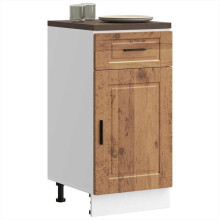 Berkfield Kitchen Base Cabinet†Porto Old Wood Engineered Wood