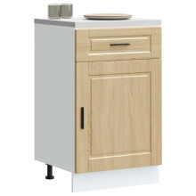 Berkfield Kitchen Base Cabinet†Porto Sonoma Oak Engineered Wood