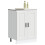 Berkfield Kitchen Base Cabinet†Porto White Engineered Wood 1
