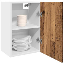 Berkfield Hanging Cabinet Lyon Old Wood 40x31x60 cm Engineered Wood