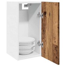 Berkfield Hanging Cabinet Lyon Old Wood 30x31x60 cm Engineered Wood