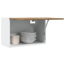 Berkfield Hanging Cabinet Lyon Artisan Oak 60x31x40 cm Engineered Wood