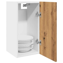 Berkfield Hanging Cabinet Lyon Artisan Oak 30x31x60 cm Engineered Wood