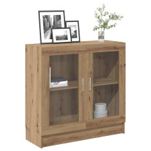 Berkfield Book Cabinet Artisan Oak 82.5x30.5x80 cm Engineered Wood