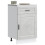Berkfield Kitchen Base Cabinet†Porto Concrete Grey Engineered Wood 1