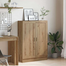 Berkfield Book Cabinet Artisan Oak 82.5x30.5x115 cm Engineered Wood