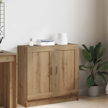 Berkfield Book Cabinet Artisan Oak 82.5x30.5x80 cm Engineered Wood