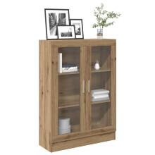 Berkfield Book Cabinet Artisan Oak 82.5x30.5x115 cm Engineered Wood