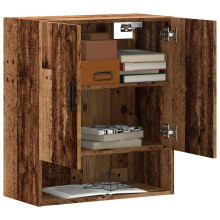 Berkfield Wall Cabinet Old Wood 60x31x70 cm Engineered Wood