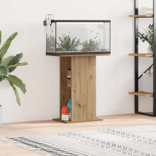 Berkfield Aquarium Stand Artisan Oak 36x60.5x72.5 cm Engineered Wood
