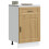 Berkfield Kitchen Base Cabinet†Porto Artisan Oak Engineered Wood 1