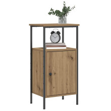 Berkfield Bedside Cabinets 2 pcs Artisan Oak 41x31x80 cm Engineered Wood