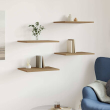 Berkfield Bookshelf Boards 4 pcs Artisan Oak 40x30x1.5 cm Engineered Wood