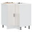 Berkfield Kitchen Corner Base Cabinet†Porto High Gloss White Engineered Wood 1
