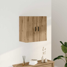 Berkfield Wall Cabinet Artisan Oak 60x31x60 cm Engineered Wood