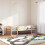 Berkfield Kids' Bed Frame without Mattress 75x190 cm Small Single Solid Wood Pine 1