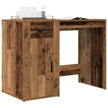 Berkfield Desk Old Wood 100x49x75 cm Engineered Wood