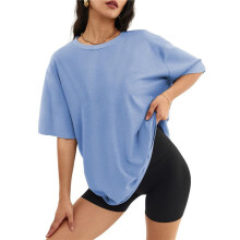 V Neck Short Sleeve Basic Tees Light XXL