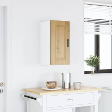 Berkfield Kitchen Wall Cabinet†Porto Artisan Oak Engineered Wood