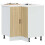 Berkfield Kitchen Corner Base Cabinet†Porto Sonoma Oak Engineered Wood 1
