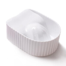 Nail Polish Remover Bowl for Targeted Gel Removal, Heat Retaining Acetone Soak Bowl White Style A