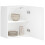 Berkfield Kitchen Wall Cabinet Porto White Engineered Wood 1