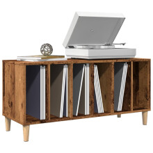 Berkfield Record Cabinet Old Wood 100x38x48 cm Engineered Wood
