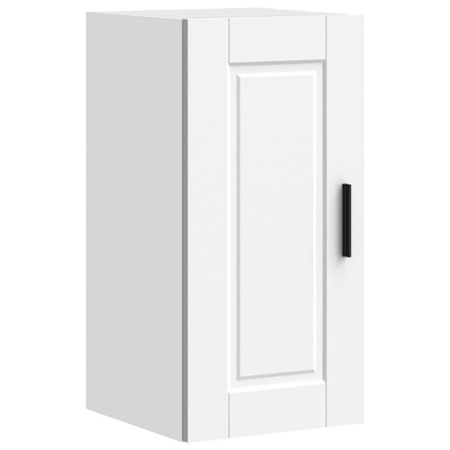 Berkfield Kitchen Wall Cabinet Porto White Engineered Wood