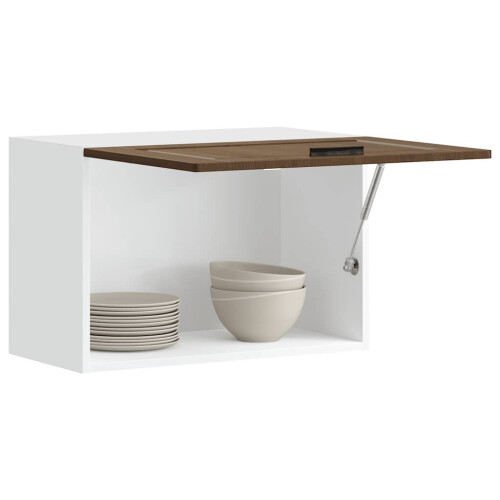Berkfield Kitchen Wall Cabinet Porto Brown Oak Engineered Wood