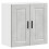 Berkfield Kitchen Wall Cabinet Porto Concrete Grey Engineered Wood 1