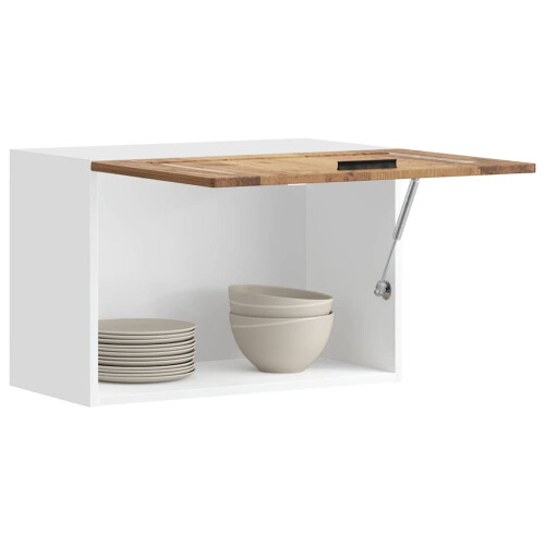 Berkfield Kitchen Wall Cabinet Porto Old Wood Engineered Wood