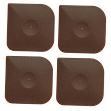 4Pcs Silicone Kitchen Scraper Set Food Grade Baking Spatula Tools for Cake Dough and Cooking