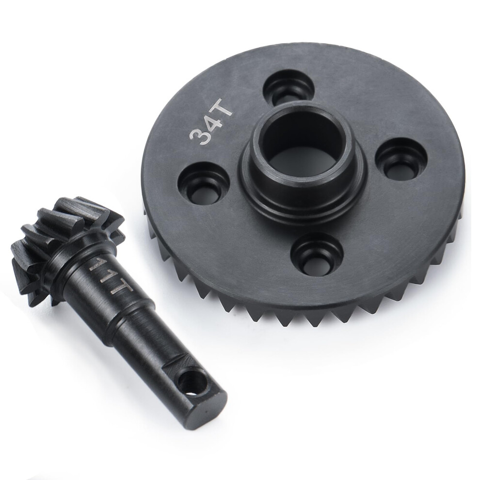 Differential Gear Set 11T 34T Ring And Pinion Rc Crawler Axle Gears Front Rear Upgrade For Trx4 9351714790543