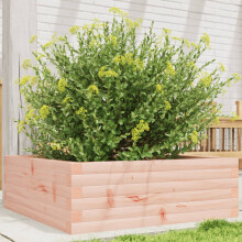 Berkfield Garden Planter 70x70x23 cm Solid Wood Douglas