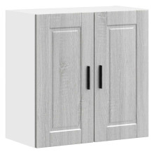 Berkfield Kitchen Wall Cabinet Porto Grey Sonoma Engineered Wood