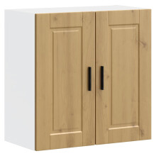 Berkfield Kitchen Wall Cabinet Porto Artisan Oak Engineered Wood