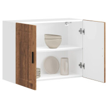 Berkfield Kitchen Wall Cabinet Porto Old Wood Engineered Wood