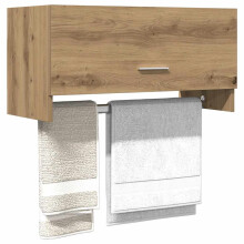 Berkfield Wardrobe Artisan Oak 70x32.5x35 cm Engineered Wood