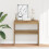 Berkfield Console Table Artisan Oak 80x30x80 cm Engineered Wood 1