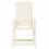 Berkfield Garden Reclining Chairs 2 pcs Plastic White 3
