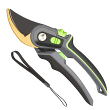 Garden Pruning Shears 28mm Bypass Secateurs with Ergonomic Non‑Slip Grip for Precise Cutting