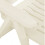 Berkfield Garden Reclining Chairs 2 pcs Plastic White 8
