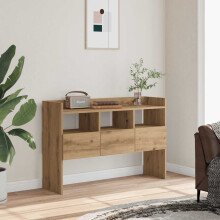 Berkfield Sideboard Artisan Oak 105x30x70 cm Engineered Wood