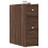 Berkfield Narrow Bathroom Cupboard with Wheels Brown Oak Engineered Wood 1